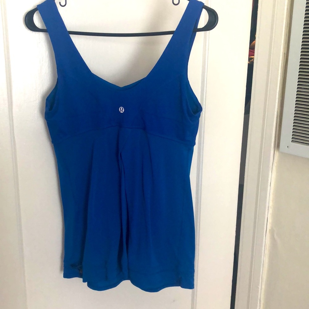 LuluLemon Blue Workout Shirt